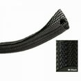 thumbnail image 1 of 1/8" Black Split Wrap Wire Loom - 10 Feet Keep It Clean, 1 of 2
