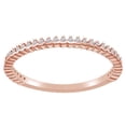 thumbnail image 1 of AFFY 1/8 Carat (Cttw) Round White Natural Diamond Trendy Engagement Ring 14K Solid Rose Gold (I-J Color ,I2-I3 Clarity ,0.13 Carat (Cttw) Ring Size-6, 1 of 2