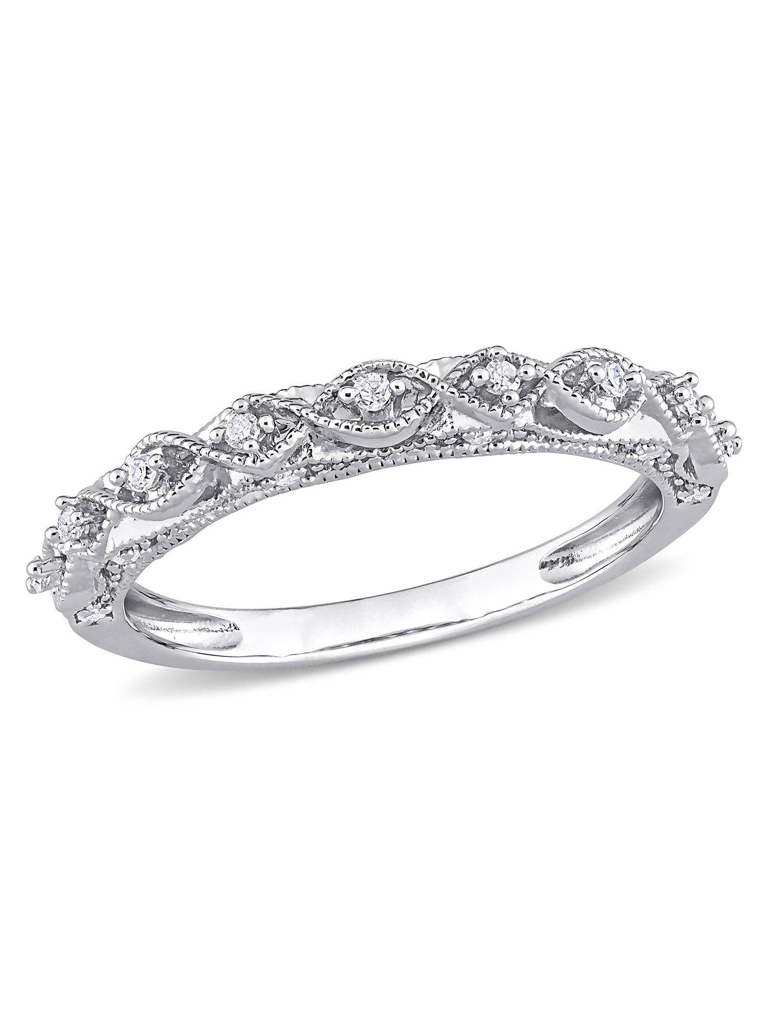 Holiday 1/2 Carat T.W. Certified Diamond Sterling Silver Ring - Walmart.com