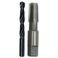 thumbnail image 1 of 1/8" Carbon Steel NPT Tap and "R" High Speed Steel Drill Bit, 1 of 7