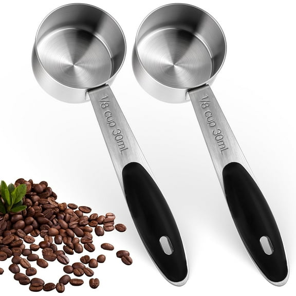 1/8 Cup 30 ml Measuring Cup Stainless Steel Single Metal Measuring Cups Kitchen Gadgets for Cooking Kitchen Tools with Easy to Read Markings for Measuring Dry or Liquid Ingredients