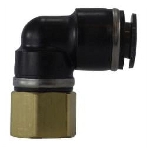 1/8 Female X 3/8 Tube DOT Composite 90