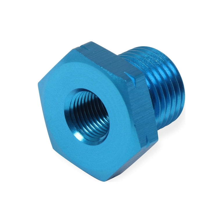 Earl's 1/8 Fnpt to 16mm x 1.5mm Male Adapter Fitting Earl's 1/8 Fnpt to 16mm x 1.5mm Male Adapter Fitting