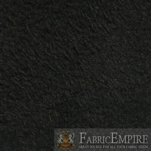 1/8 Foam Backed Jet Black Synergy Faux Suede Headliner Fabric 60" Wide Sold By The Yard