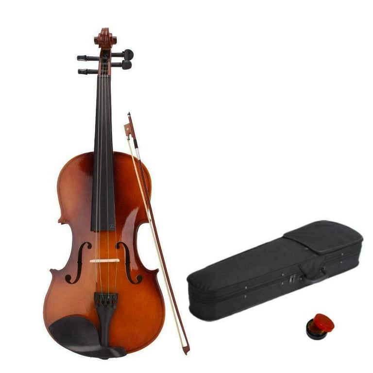 violin(１/８) Amazon.com: 1/8 Acoustic Beginner Violin, Solid Wood Violin