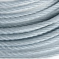 thumbnail image 1 of 1/8" Galvanized Aircraft Cable Steel Wire Rope 7x19 (2000 Feet), 1 of 3