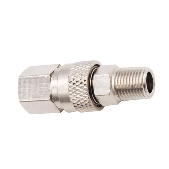 1/8 High Pressure Stainless Steel Quick Disconnect Quick Coupler Socket Filling Charging Adapter Male Thread