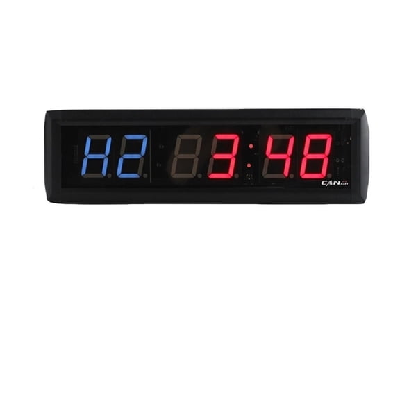 1.8" LED The Gym Digital Clock Cycle Mode Boxing Custom Games Countdown Timer Stopwatch In The College Entrance Exam