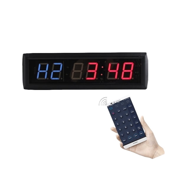 1.8'' LED Workout Timer Gym Interval Timer With APP Control