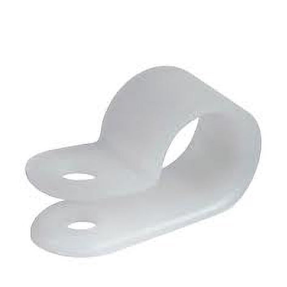 1/8" Natural Light Duty Cable Clamp 3/8" wide, 100/bag, CC3-1/8-9C