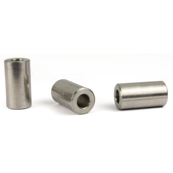 1/8" OD Round Standoffs (Female-Female) / 2-56 x 7/16" / Aluminum - 1000 Piece Carton