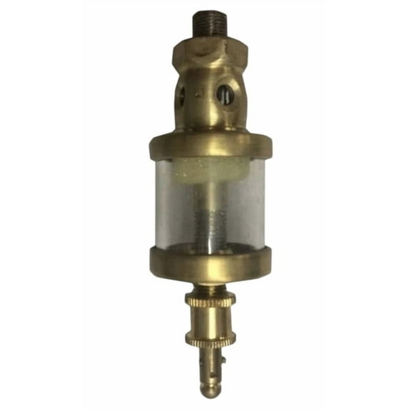 1/8 OILER BRASS BSP 20 ML DROP SIGHT TYPE SUITE FOR MODEL ENGINES