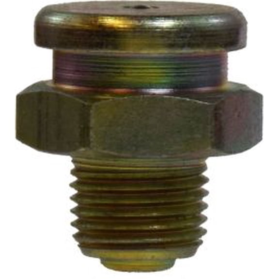 1/8 PTF Button Head, Steel Grease Fittings, Brass Fittings