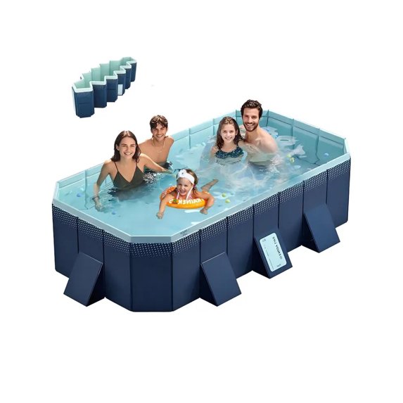1.8 PVC inflatable folding swimming pool