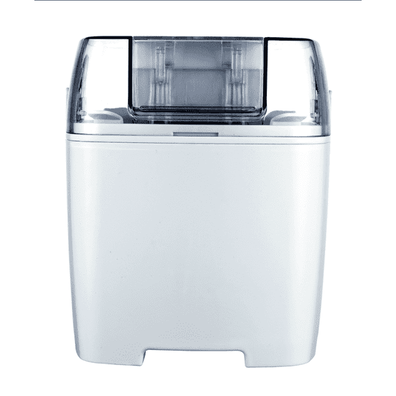 1.8 Qt Ice Cream Maker, Automatic Frozen Dessert Machine with LCD Timer, Double-Insulated Freezer Bowl, Stainless Steel Design for Yogurt, Sorbet