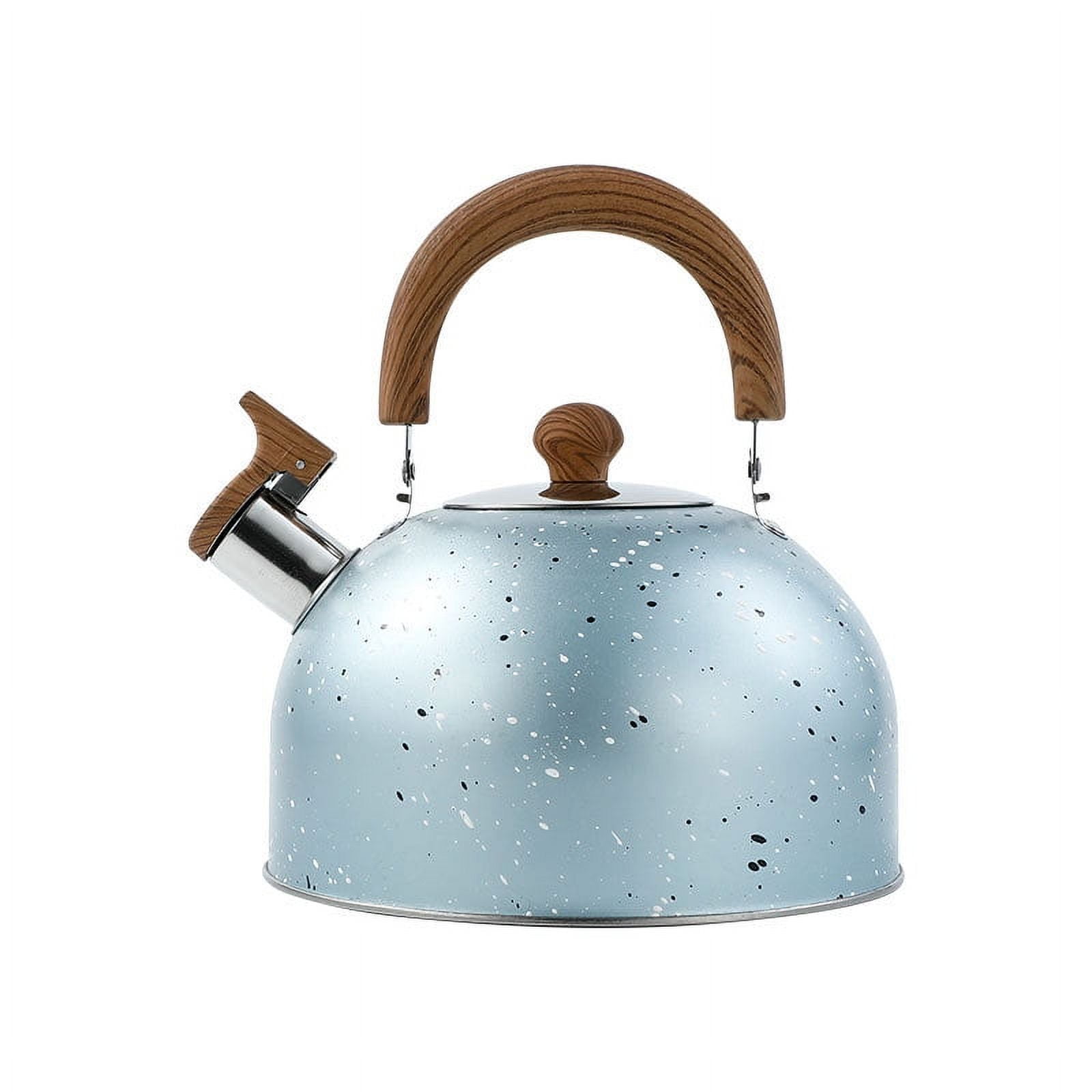 1.8 Quart Tea Kettle, Whistling Stainless Steel Tea Kettle, Tea Pot