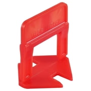 1/8 Red Tile Leveling Clips 250/bag