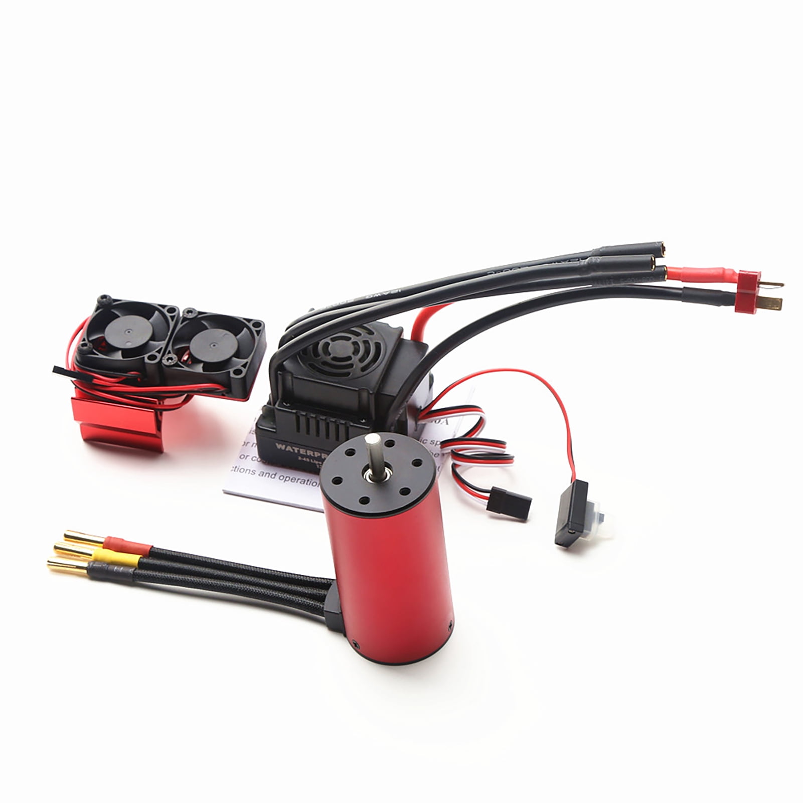 Motore Brushless 3660 2600KV O 3300KV Con ESC 60A Per Auto RC Traxxas 1/8 E 1/10
