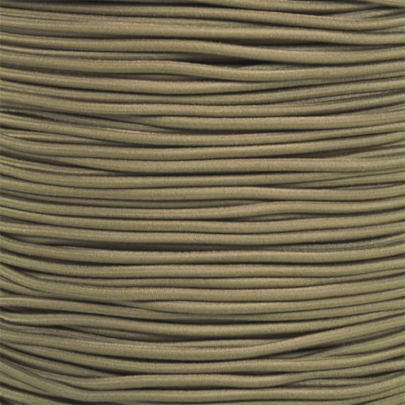 1/8" Shock Cord (Also Known as Bungee Cord) for Replacement, Repair, & Outdoors - Variety of Colors Available in 10, 25, & 50 Foot Lengths
