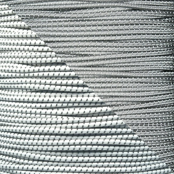 1/8" Shock Cord (Also Known as Bungee Cord) for Replacement, Repair, & Outdoors - Variety of Colors Available in 10, 25, & 50 Foot Lengths