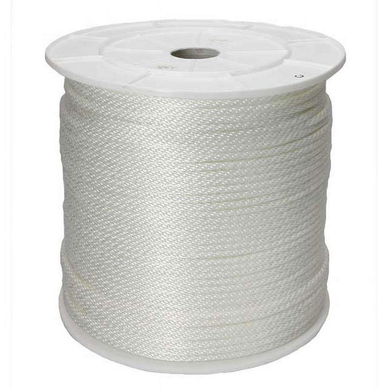 1/8 Solid Braid Nylon Rope (1000')