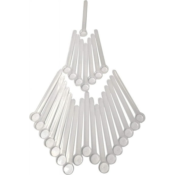 1/8 Teaspoon (0.625 mL | A Pinch) Long Handle Scoop for Measuring Coffee, Pet Food, Grains, Protein, Spices and Other Dry Goods (Pack of 25)