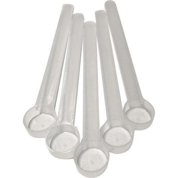 1/8 Teaspoon (0.625 mL | A Pinch) Long Handle Scoop for Measuring Coffee, Pet Food, Grains, Protein, Spices and Other Dry Goods (Pack of 5)