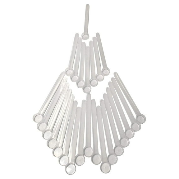 1/8 Teaspoon (0.625 mL | A Pinch) Long Handle for Measuring Coffee, Pet Food, Grains, Protein, Spices and Other Dry Goods (Pack of 100)