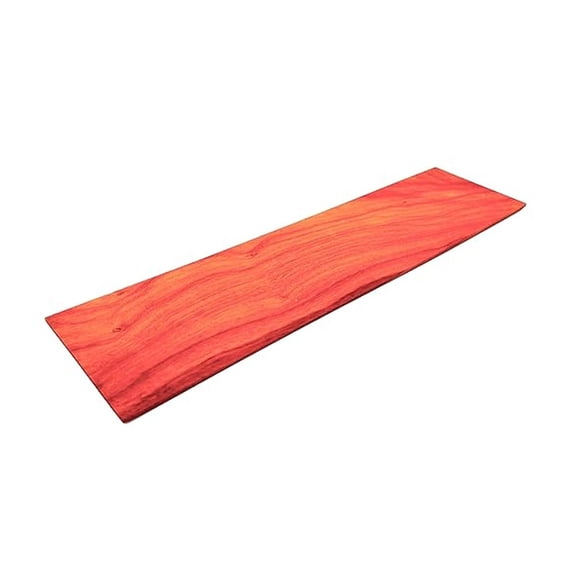 ' 1/8" Thin Sawn Padauk Hardwood for CNC, , Hobbies, and Woodworking (4, 1/8" x 4.5" x 18")