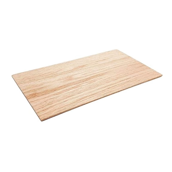 ' 1/8" Thin Sawn Red Oak Hardwood for CNC, , Hobbies, and Woodworking - Laser Engraving Blanks (8, 1/8" x 6.5" x 18")