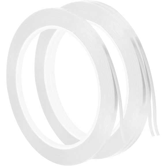 1/8" Whiteboard Tape, 3 Pack Thin Dry Erase Tape for Graphic Chart Marking DIY Art, White