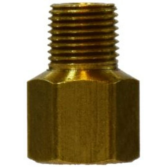 1/8 X 1/8 Threaded Sleeve X MIP, Double Compression, Brass Fittings