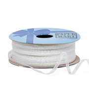 1/8" X 50 Yards Narrow Crystalized Metallic Ribbon -- Iridescent - Roll 1 by Paper Mart