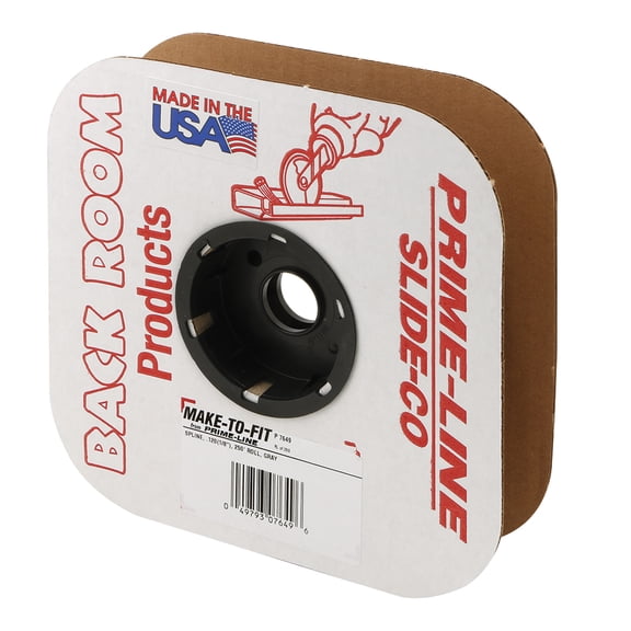 1/8 in. x 250 ft. Gray Spline Roll