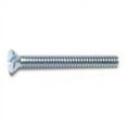thumbnail image 1 of 1/8 x 1-1/4" Zinc Plated Steel Coarse Thread Slotted Flat Head Stove Bolts, 1 of 1