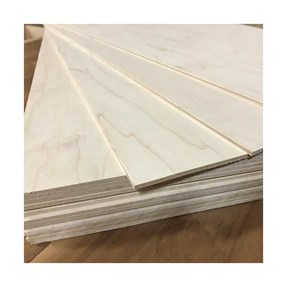 1/8" x 12" x 20" Maple Plywood - Perfect Laser Cutting - Glowforge - Cherokee Wood Products (60)