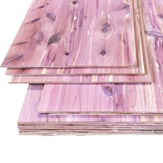 1/8" x 12" x 24" Aromatic Cedar Plywood - Perfect Laser Cutting & Engraving - Cherokee Wood Products (16pcs)