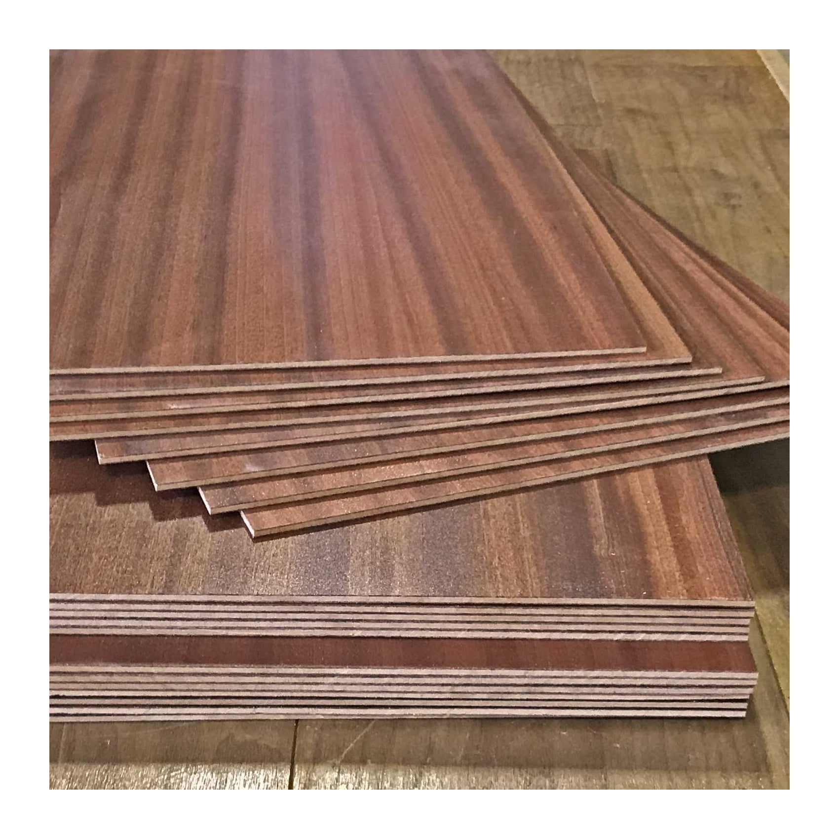FSWCCK Pack Of 4 PCS 12 X 12 Inch Craft Wood, Plywood Board Basswood