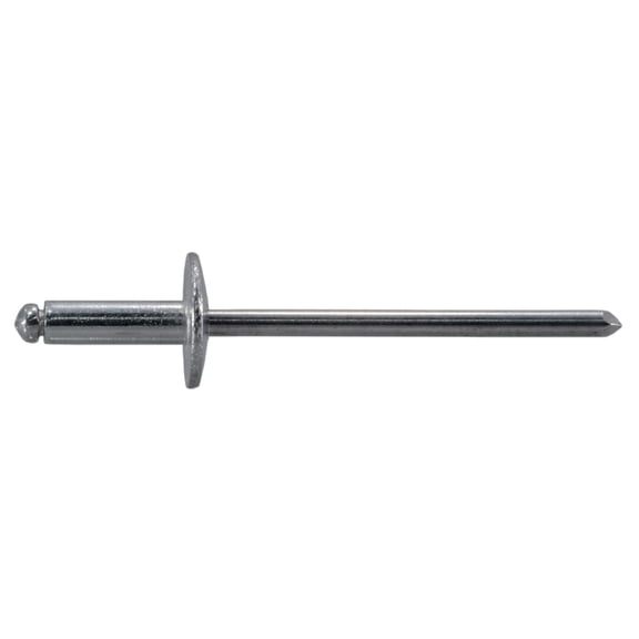1/8" x 3/16" x 1/4" Aluminum Dome Head Pop Rivets (100 pcs.)