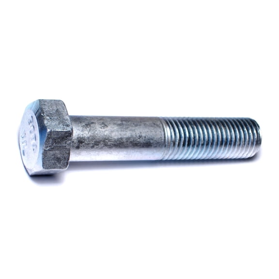 1"-8 x 5" Zinc Grade 2 / A307 Hex Bolts HBHS-674 (5 pcs.)
