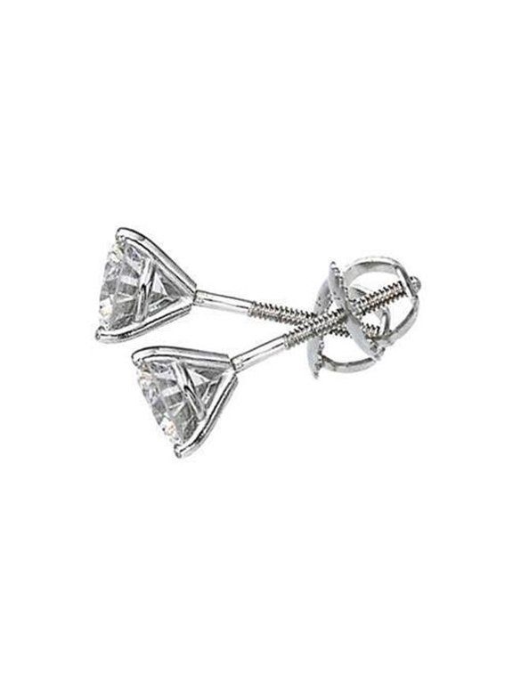 1.80 CT Platinum Martini Customized Diamond Studs