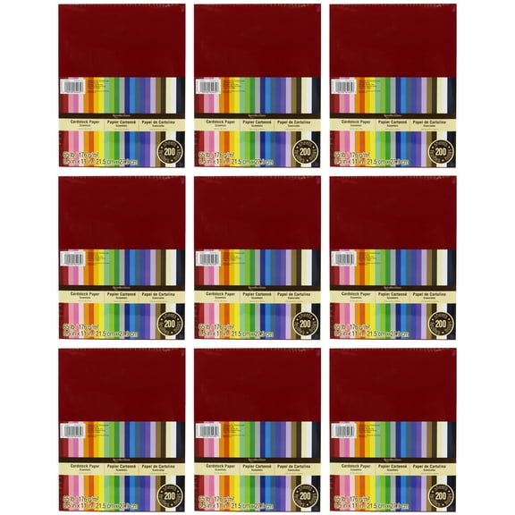 1,800 Sheets Essentials 8.5" x 11" Cardstock Paper by Recollections - Acid and Lignin Free Paper for Scrapbooks - Arts & Crafts - Bulk Pack