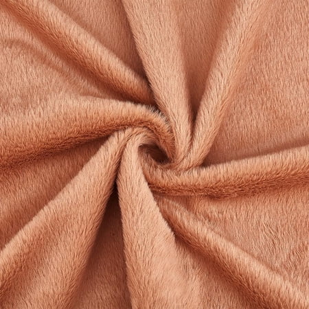 1.82 Yards Fur Fabric 22.05 inches Peru Imitation Rabbit Plush Fabric Fluffy Craft Fur for Costumes Rugs Pillows Decorations Craft Supplies Colorful