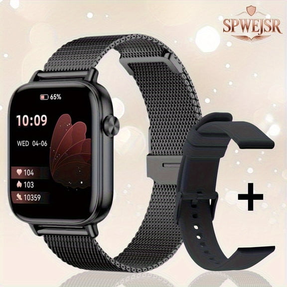 1.83" Full-Touch Sports Smart Watch | Bluetooth Call & Message Alerts, Sleep & Step Tracking | For iOS & Android, Perfect Gift