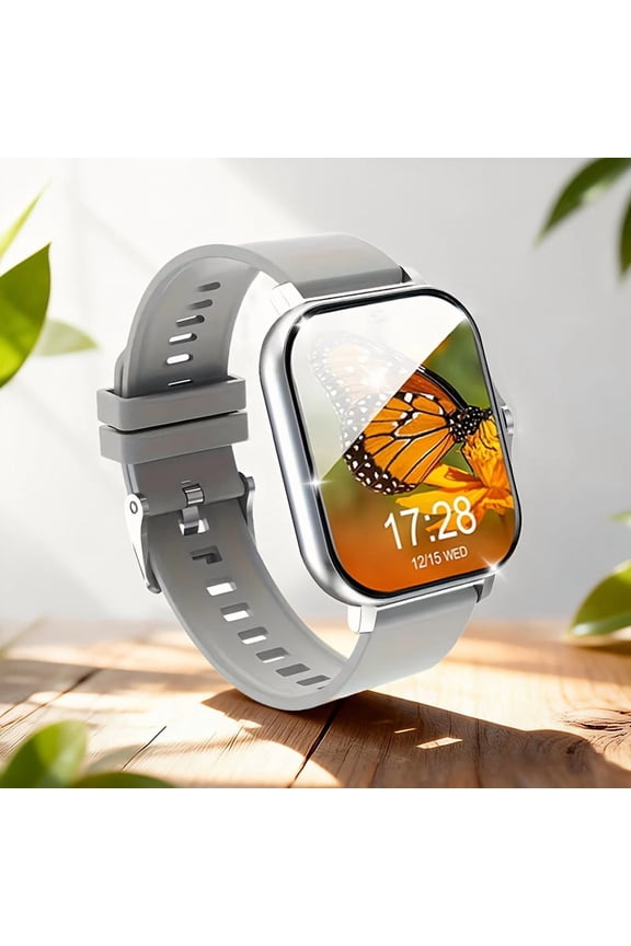 1.83" HD Touchscreen Smartwatch for Men & Women, Sports Fitness Tracker with Bluetooth Calling, Multiple Modes, Call Reminders, Compatible with iPhone/Android