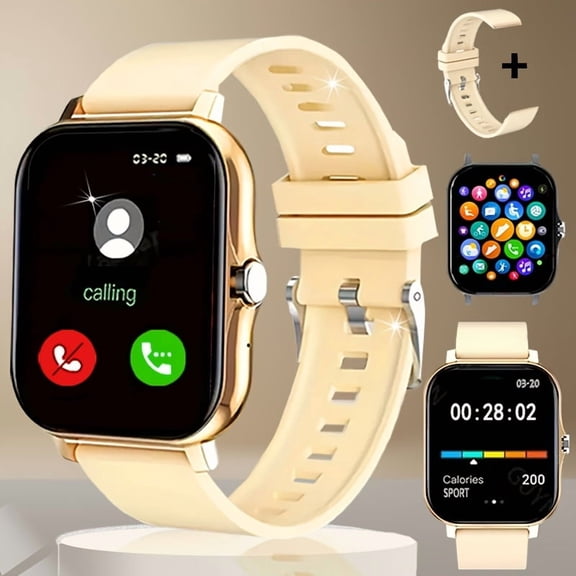 1.83-Inch Full Touch Screen Unisex Smartwatch-USB Rechargeable,Positioning Navigation, Multi-Sport Fitness Tracker, Wireless Call/Message Reminder,Remote Camera/Music/Weather, Android/iPhone