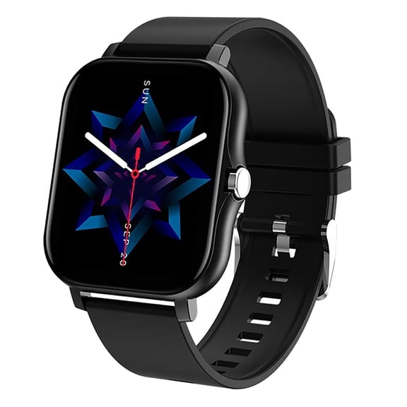 1.83 Inch Smart Watch for Men Women Fitness Tracker with Heart Rate Sleep Tracking Calling Feature IP67 Waterproof Activity Monitor Black