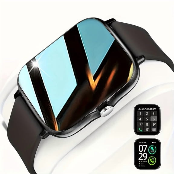 1.83 Inch TFT Smartwatch, Wireless Call & Remote Camera Music, Multi-Sport Fitness Watch for iOS Android