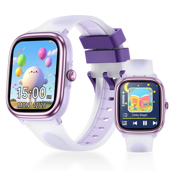 1.83" Kids Smart Watch, Standalone Activity Tracker with 21 Sports Modes, Puzzle Games, Storybooks & Word Learning, Pedometer, IP68 Waterproof