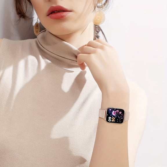 1.83" Large Screen Smart Watch, BT 5.0 Wireless Call/Music, Hydration/Multi-Sport Tracker, Message/Weather/Alarm, Unisex, iPhone & Android Compatible